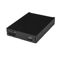 StarTech.com Dual-Bay 2.5 SATA SSD / HDD Rack for 3.5 Bay - Trayless - RAID, 8.89 cm (3.5