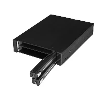 StarTech.com Dual-Bay 2.5 SATA SSD / HDD Rack for 3.5 Bay - Trayless - RAID, 8.89 cm (3.5