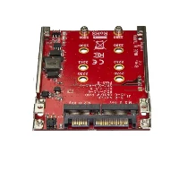 StarTech.com Dual-Slot M.2 Drive to SATA Adapter for 2.5