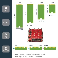 StarTech.com Dual-Slot M.2 Drive to SATA Adapter for 2.5