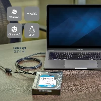 StarTech.com USB 3.1 (10Gbps) Adapter Cable for 2.5/3.5 SATA Drives - USB-C, Black, Activity, Power, CE, FCC, REACH, ASMedia - ASM1351, 12 V, 0 - 60 C