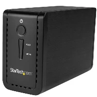 StarTech.com USB 3.1 Dual 3.5 SATA (6Gbps) HDD Enclosure with RAID - USB-C and USB-A, HDD/SSD enclosure, 3.5