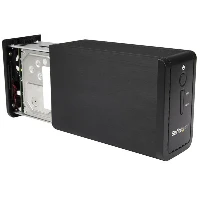 StarTech.com USB 3.1 Dual 3.5 SATA (6Gbps) HDD Enclosure with RAID - USB-C and USB-A, HDD/SSD enclosure, 3.5