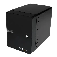 StarTech.com USB 3.0 / eSATA 4-Bay 3.5in SATA III Hard Drive Enclosure w/ built-in HDD Fan & UASP  SATA 6Gbps, HDD enclosure, 3.5
