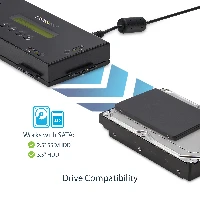 StarTech.com 4 Bay SSD/HDD Hard Drive Eraser - 2.5