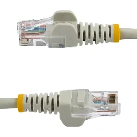 StarTech.com Cat5e Ethernet Patch Cable with Snagless RJ45 Connectors - 7 m, Gray, 7 m, Cat5e, U/UTP (UTP), RJ-45, RJ-45