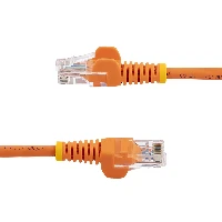 StarTech.com Cat5e Ethernet Patch Cable with Snagless RJ45 Connectors - 7 m, Orange, 7 m, Cat5e, U/UTP (UTP), RJ-45, RJ-45