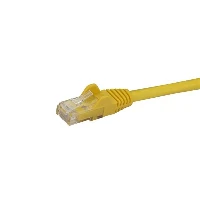 StarTech.com 10m CAT6 Ethernet Cable - Yellow CAT 6 Gigabit Ethernet Wire -650MHz 100W PoE RJ45 UTP Network/Patch Cord Snagless w/Strain Relief Fluke Tested/Wiring is UL Certified/TIA, 10 m, Cat6, U/UTP (UTP), RJ-45, RJ-45