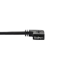 StarTech.com Slim Micro USB 3.0 Cable - M/M - Left-Angle Micro-USB - 1m (3ft), 1 m, USB A, Micro-USB B, USB 3.2 Gen 1 (3.1 Gen 1), 5000 Mbit/s, Black