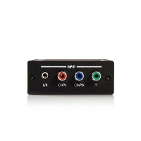 StarTech.com Component to HDMI Video Converter with Audio, Black, RoHS, CE, FCC, 1080p, HDMI, 5 V, 80 mm
