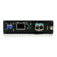 StarTech.com 1000 Mbps Gigabit Single Mode Fiber Media Converter LC 40 km, 2000 Mbit/s, 1000Base-T, 1000Base-LX, 1000Base-SX, Gigabit Ethernet, 10,100,1000 Mbit/s, Full, Half