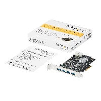 StarTech.com 4 Port USB 3.1 PCI-e Card - 10Gbps - 4x USB w/ Two Dedicated Channels - PCI Express Expansion Card / Adapter, PCIe, USB 3.2 Gen 1 (3.1 Gen 1), PCIe 3.0, Black, ASMedia - ASM1142, 10 Gbit/s