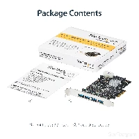 StarTech.com 4 Port USB 3.1 PCI-e Card - 10Gbps - 4x USB w/ Two Dedicated Channels - PCI Express Expansion Card / Adapter, PCIe, USB 3.2 Gen 1 (3.1 Gen 1), PCIe 3.0, Black, ASMedia - ASM1142, 10 Gbit/s