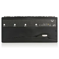 StarTech.com 4 Port Black PS/2 KVM Switch Kit with Cables, 1920 x 1440 pixels, Black