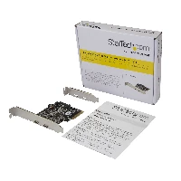 StarTech.com Discontinued and replaced by PEXUSB312C3 - Dual Port USB-C Card - 2x USB-C - USB 3.1 PCI-e Card with SATA - USB 3.1 Expansion Card - PCI Express USB C Card, PCIe, USB 3.2 Gen 1 (3.1 Gen 1), Full-height / Low-profile, PCIe 3.0, CE, FCC, ASMedia - ASM2142