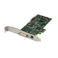 StarTech.com PCIe HDMI Video Capture Card - HDMI, VGA, DVI, or Component Video at 1080p60, Green, PCIe, 1920 x 1080 pixels, CE, FCC, REACH, TAA, NTSC, PAL 60, PAL M, 480i, 480p, 576i, 576p, 720p, 1080i, 1080p