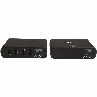 StarTech.com Newer version available USB2G4LEXT2NA 4 Port USB 2.0 over Gigabit LAN or Direct Cat5e / Cat6 Ethernet Extender System - up to 330 ft (100m) - USB 2.0 Extender, 76 mm, 100 mm, 26 mm, 363 g, 194 mm, 197 mm