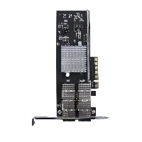 StarTech.com Dual Port 40G QSFP+ Network Card - Intel XL710 Open QSFP+ Converged Adapter - PCIe 40 Gigabit Ethernet Server NIC - 40GbE Fiber Optic LAN Card - Dell PowerEdge HPE ProLiant, Internal, Wired, PCI Express, Fiber, 40000 Mbit/s, Black