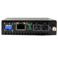 StarTech.com Gigabit Ethernet Single Mode Fiber Media Converter SC 40 km - 1000 Mbps, 2000 Mbit/s, 1000Base-T, 1000Base-LX, 1000Base-SX, Gigabit Ethernet, 1000 Mbit/s, Full, Half