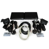 StarTech.com USB HDMI over Cat 5e / Cat 6 KVM Console Extender w/ 1080p Uncompressed Video - 330ft (100m), AV transmitter & receiver, Wired, 100 m, 1920 x 1200 pixels, Black, Aluminium