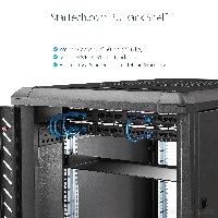 StarTech.com 2U Server Rack Shelf - Universal Rack Mount Cantilever Shelf for 19