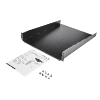 StarTech.com 2U Server Rack Shelf - Universal Rack Mount Cantilever Shelf for 19
