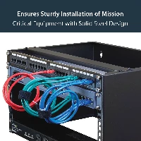 StarTech.com 6U Wall Mount Network Rack - 14 Inch Deep (Low Profile) - 19