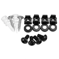 StarTech.com 1U 19in Hinged Wall Mounting Bracket for Patch Panels, Wall mounted rack, Black, 8 kg, 1U, Square, Open