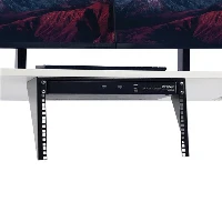 StarTech.com Vertical Wall-Mount Server Rack - Solid Steel - 6U, Wall mounted rack, 6U, 90.7 kg, 1.3 kg, Black