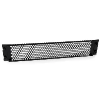 StarTech.com 2U Tool-Less Vented Blank Rack Panel, Vented blank panel, Black, Steel, 2U, CE, TAA, REACH, 308.9 g