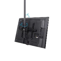StarTech.com Ceiling TV Mount - 1.8' to 3' Short Pole, 50 kg, 94 cm (37