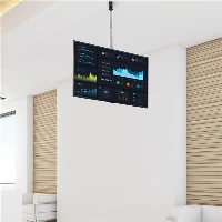 StarTech.com Ceiling TV Mount - 1.8' to 3' Short Pole, 50 kg, 94 cm (37