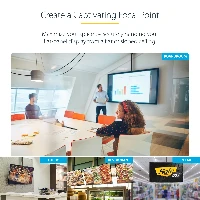 StarTech.com Ceiling TV Mount - 1.8' to 3' Short Pole, 50 kg, 94 cm (37