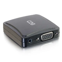 C2G 84010, Black, RoHS, 1920 x 1080 pixels, 480i, 480p, 576i, 576p, 720p, 1080i, 1080p, 1.65 Gbit/s, VGA (D-Sub) + 3.5 mm (1/8