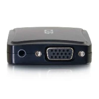 C2G 84010, Black, RoHS, 1920 x 1080 pixels, 480i, 480p, 576i, 576p, 720p, 1080i, 1080p, 1.65 Gbit/s, VGA (D-Sub) + 3.5 mm (1/8
