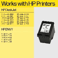 HP 304 2-pack Black/Tri-color Original Ink Cartridges, Standard Yield, Pigment-based ink, Dye-based ink, 4 ml, 2 ml, 2 pc(s)