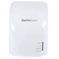 StarTech.com AC750 Dual Band Wireless AC Access Point Router and Repeater Wall Plug, 450 Mbit/s, 450 Mbit/s, 10,100 Mbit/s, 2.4 - 5 GHz, IEEE 802.11a, IEEE 802.11ac, IEEE 802.11b, IEEE 802.11g, IEEE 802.11n, 300 m