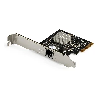StarTech.com 5G PCIe Network Adapter Card - NBASE-T & 5GBASE-T 2.5BASE-T PCI Express Network Interface Adapter - 5GbE/2.5GbE/1GbE Multi Gigabit Ethernet Workstation NIC - 4 Speed LAN Card, Internal, Wired, PCI Express, Ethernet, 5000 Mbit/s, Black