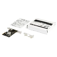 StarTech.com 5G PCIe Network Adapter Card - NBASE-T & 5GBASE-T 2.5BASE-T PCI Express Network Interface Adapter - 5GbE/2.5GbE/1GbE Multi Gigabit Ethernet Workstation NIC - 4 Speed LAN Card, Internal, Wired, PCI Express, Ethernet, 5000 Mbit/s, Black