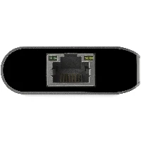 StarTech.com USB C Multiport Adapter - USB-C Travel Dock to 4K HDMI, 3x USB 3.0 Hub, SD/SDHC, GbE, 60W PD 3.0 Pass-Through - USB Type-C/Thunderbolt 3 - Replaces DKT30CSDHPD, Wired, USB 3.2 Gen 1 (3.1 Gen 1) Type-C, 10,100,1000 Mbit/s, IEEE 802.3, IEEE 802.3ab, IEEE 802.3u, Black, Grey, MicroSD (TransFlash), MicroSDHC, MicroSDXC, SDHC, SDXC