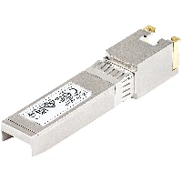 StarTech.com HPE 813874-B21 Compatible SFP+ Module - 10GBASE-T - SFP to RJ45 Cat6/Cat5e - 10GE Gigabit Ethernet SFP+ - RJ-45 30m - HPE BladeSystem, c-Class, Copper, 10000 Mbit/s, SFP+, 30 m, IEEE 802.3an, Silver