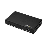 StarTech.com 2-Port HDMI Splitter - 60Hz, HDMI, 2x HDMI, 3840 x 2160 pixels, Black, 1280 x 720 (HD 720), 1920 x 1080 (HD 1080), 1920 x 1200 (WUXGA), 2560 x 1600 (WQXGA), 3840 x 2160, 720p, 1080p