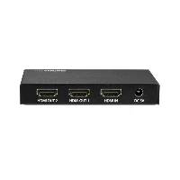 StarTech.com 2-Port HDMI Splitter - 60Hz, HDMI, 2x HDMI, 3840 x 2160 pixels, Black, 1280 x 720 (HD 720), 1920 x 1080 (HD 1080), 1920 x 1200 (WUXGA), 2560 x 1600 (WQXGA), 3840 x 2160, 720p, 1080p