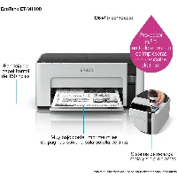 Epson EcoTank ET-M1100, Colour, 1440 x 720 DPI, A4, 15000 pages per month, Black, Grey