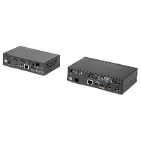 StarTech.com Multi-Input HDBaseT Extender Kit with Built-In Switch and Video Scaler, 1920 x 1200 pixels, AV transmitter & receiver, 70 m, Wired, Black