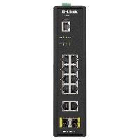 D-Link DIS-200G-12S, Managed, L2, Gigabit Ethernet (10/100/1000), Full duplex, Rack mounting, Wall mountable