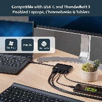 StarTech.com USB C Multiport Adapter - Portable USB-C Dock with 4K HDMI - 100W PD 3.0 Pass-Through, 1x USB-A, 1x USB-C, GbE - Thunderbolt 3 & USB Type-C Laptop Travel Dock - Mac & Windows, Wired, USB 3.2 Gen 1 (3.1 Gen 1) Type-C, 100 W, USB Type-A, USB Type-C, 10,100,1000 Mbit/s, IEEE 802.3, IEEE 802.3ab, IEEE 802.3u