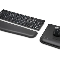 Kensington ErgoSoft Wrist Rest Mouse Pad, Black, Monochromatic, Wrist rest