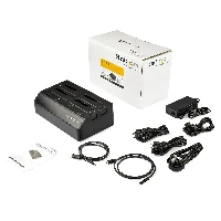 StarTech.com 4-Bay USB 3.1 to SATA Hard Drive Docking Station, 10Gbps USB Hard Drive Dock, External 2.5/3.5