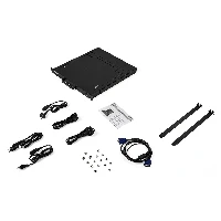 StarTech.com Rackmount KVM Console - Single Port VGA KVM with 17